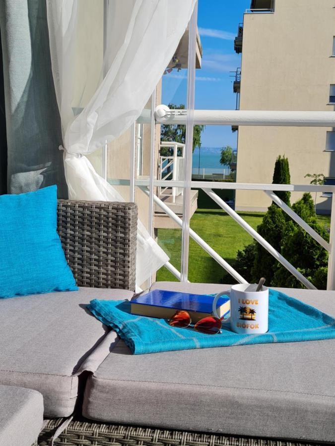 Eda Beach Apartman Siófok Eksteriør billede